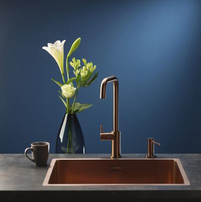 Specifying kitchen sinks and taps.